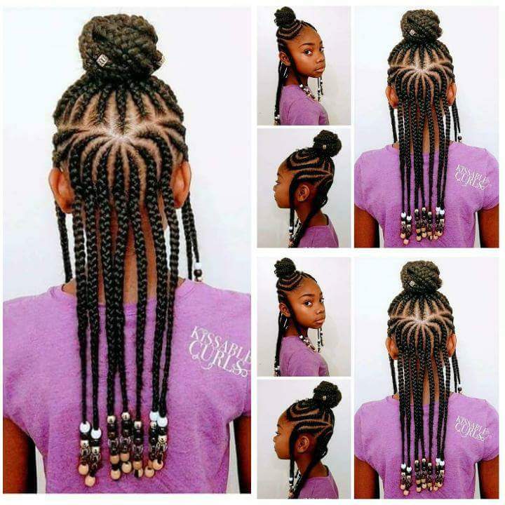 Coiffure tresses nattes pour enfant afro afrodelicious Coiffure tresses nattes pour enfant afro afrodelicious