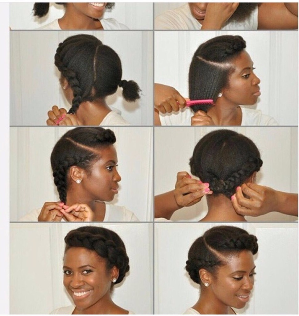 Tuto coiffure cheveux afro naturels