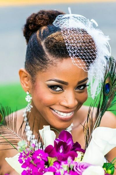 Coiffe sales de mariage