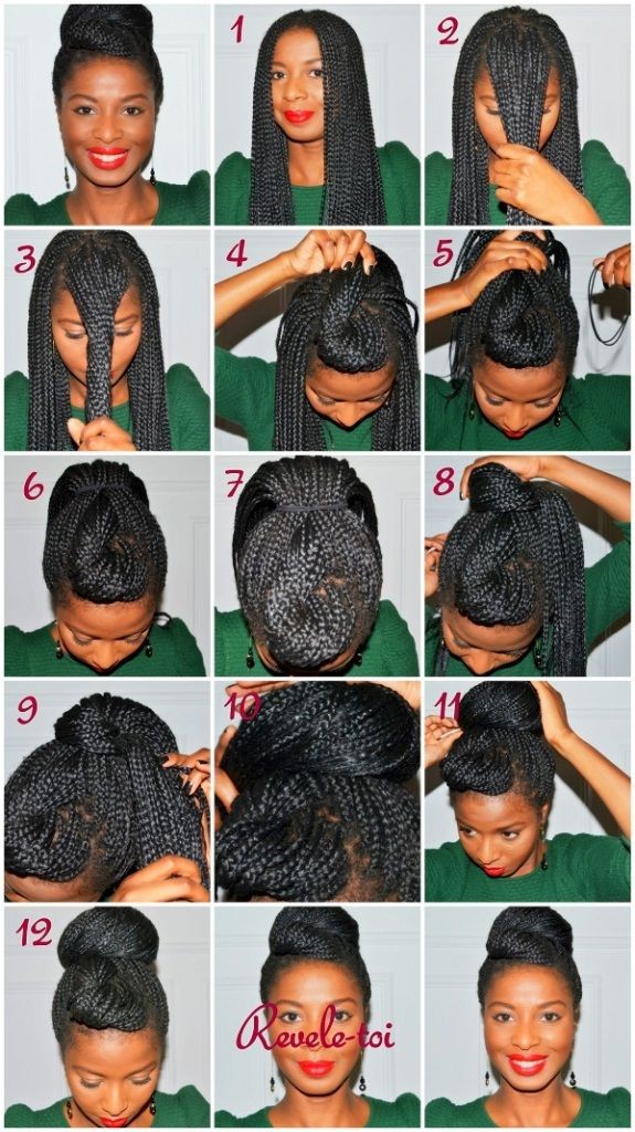 Tuto coiffures Box braids