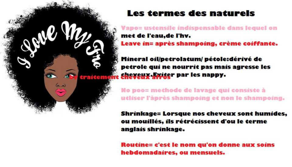 les mots utilisés par les nappy