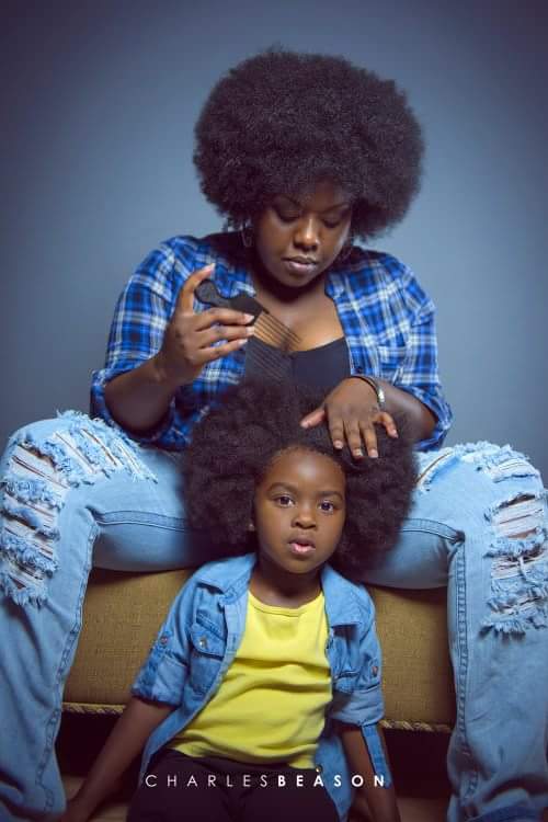 soin des cheveux afro pour enfant